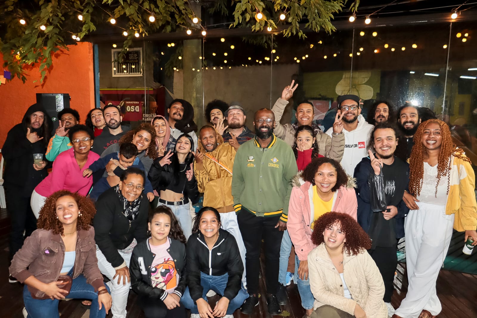 Sarau Preto no Branco no Jd Ibirapuera